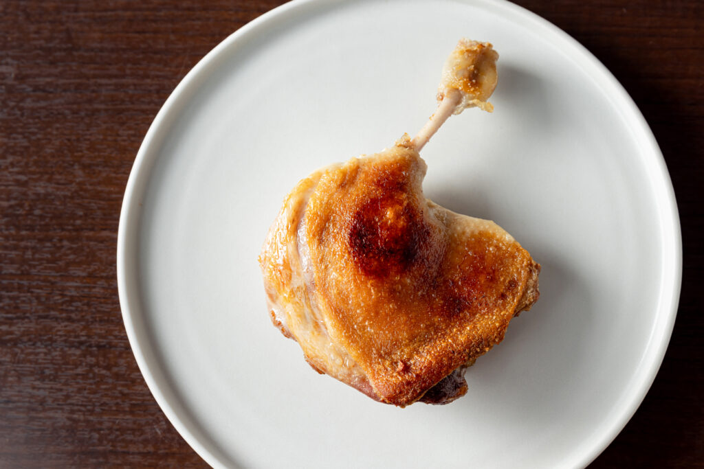 滝川産鴨もものコンフィ